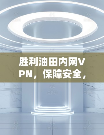 胜利油田内网VPN,保障安全,助力高质量发展 胜利油田内网VPN,保障安全,助力高质量发展