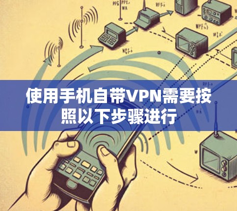 使用手机自带VPN需要按照以下步骤进行