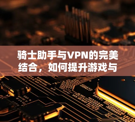 骑士助手与VPN的完美结合，如何提升游戏与团队沟通效率
