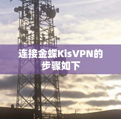 连接金蝶KisVPN的步骤如下
