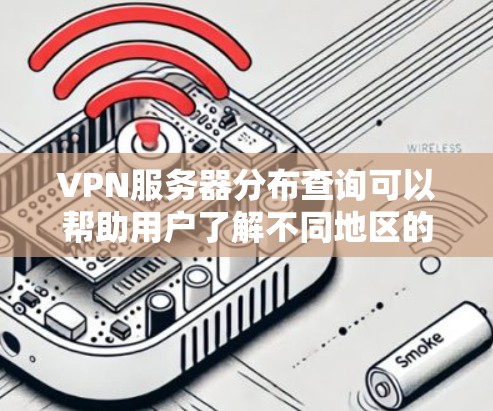 VPN服务器分布查询可以帮助用户了解不同地区的服务器情况，从而更方便地选择适合自己的VPN服务。以下是根据主要地区分布的情况总结