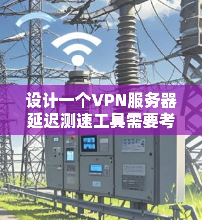 设计一个VPN服务器延迟测速工具需要考虑多个方面，以确保测试的准确性和实用性。以下是一个详细的设计过程