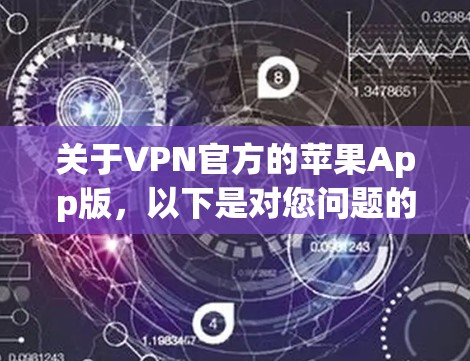 关于VPN官方的苹果App版，以下是对您问题的逐步解答