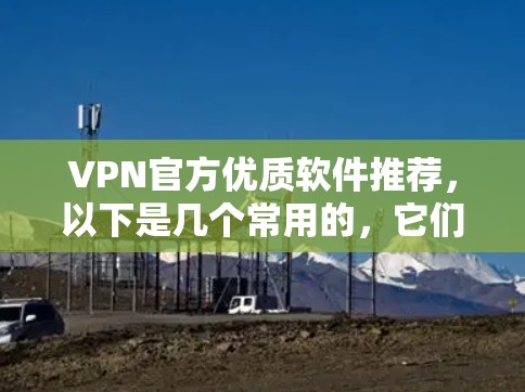 VPN官方优质软件推荐，以下是几个常用的，它们在多个平台上有应用，覆盖互联网、移动数据、云存储和视频会议